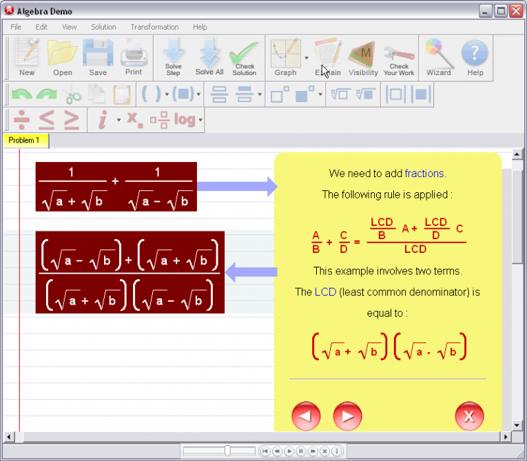 simplifying radicals expressions