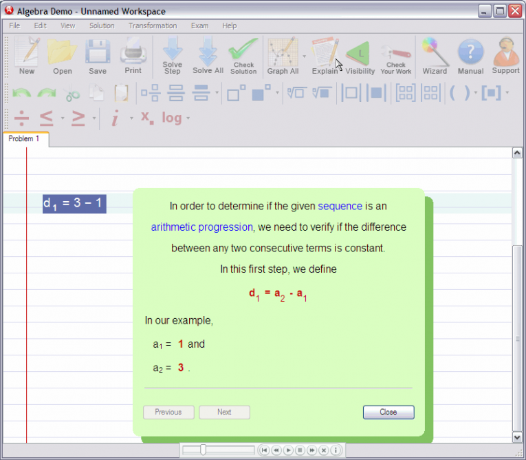 picture 3 for demo on Classifying progressions
