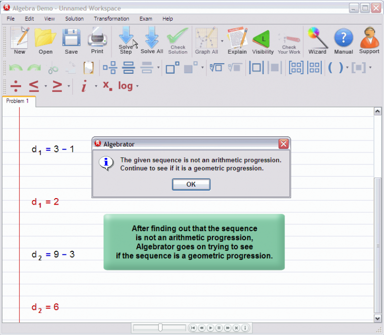 picture 4 for demo on Classifying progressions