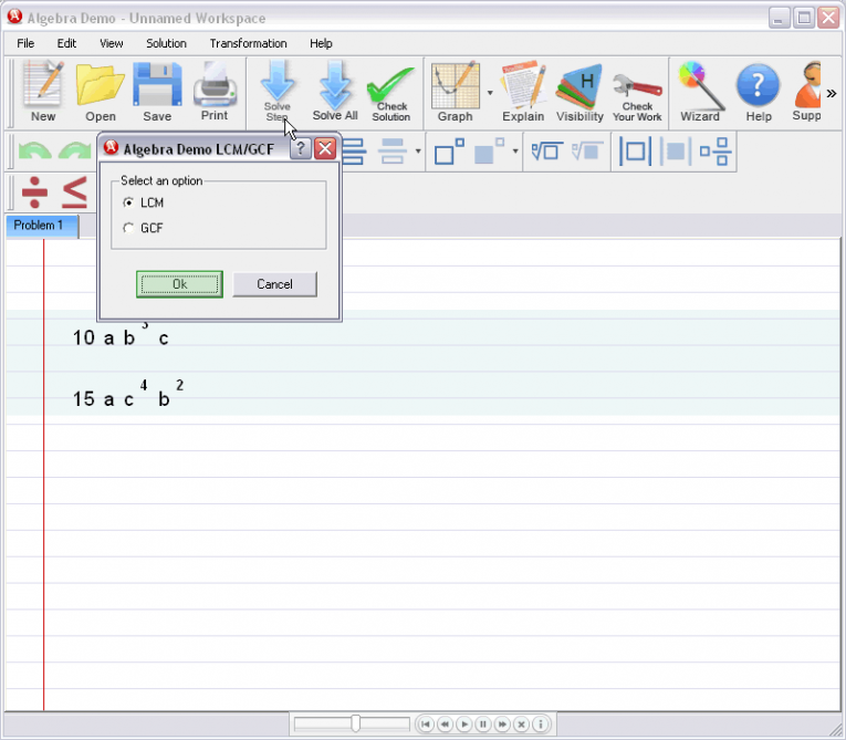 picture 2 for demo on Finding The Lcm
