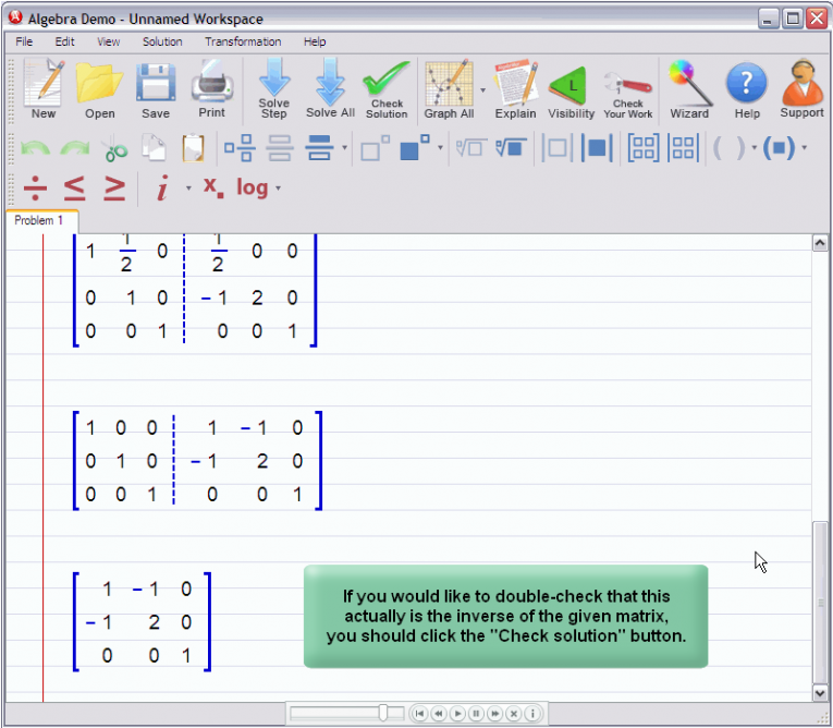 picture 4 for demo on Matrix Inverse