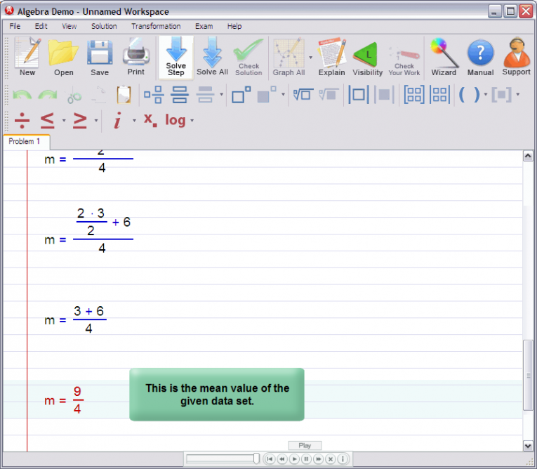 picture 6 for demo on Mean of a data set 