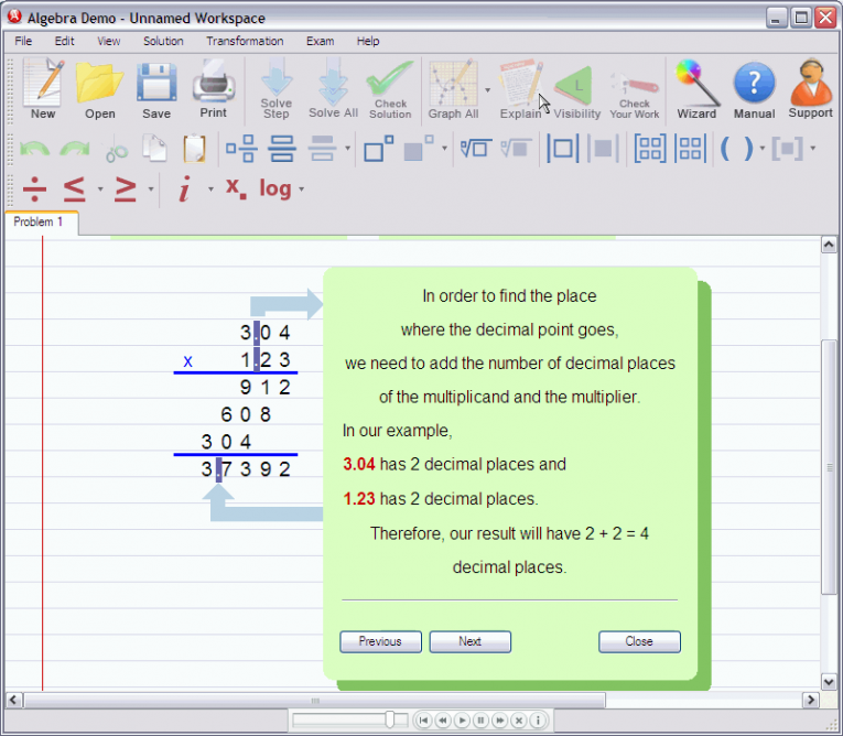 picture 6 for demo on Multiplying decimal numbers 