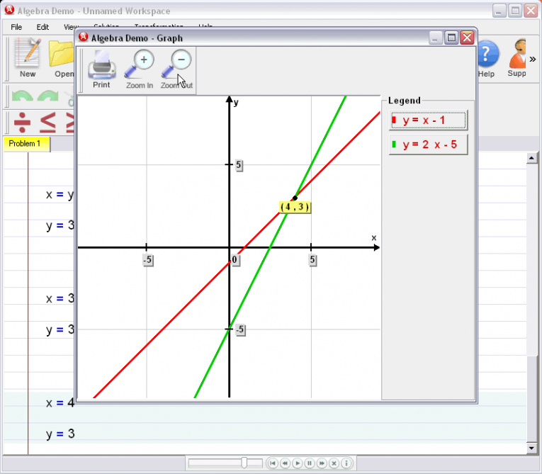picture 6 for demo on Solving Systems Of Equations