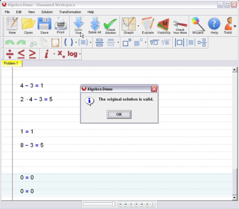 picture 8 for demo on Solving Systems Of Equations